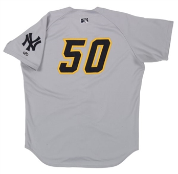 Dellin Betances Game Worn and Signed Trenton Thunder Minor League Jersey